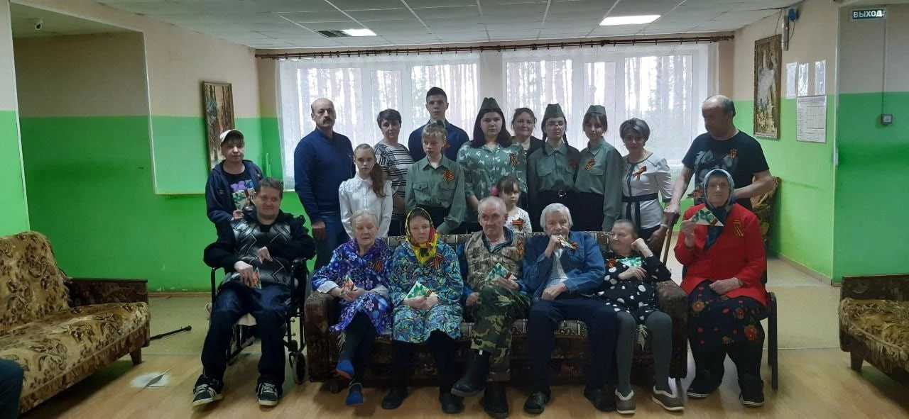 Концерт ко Дню Победы для проживающих в ГБУ 