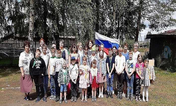 В лагере ,, Радуга,, закончилась 1 смена