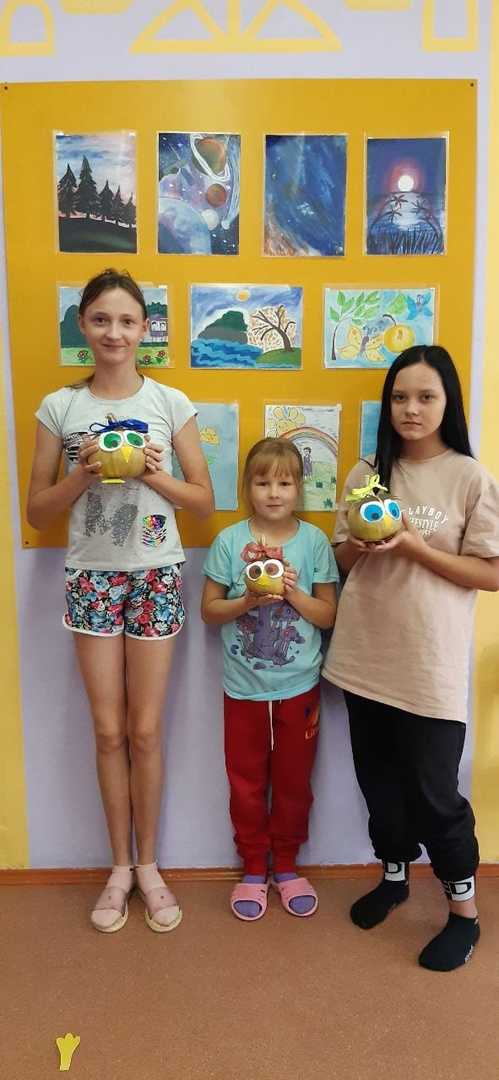 Поделки из тыквы 