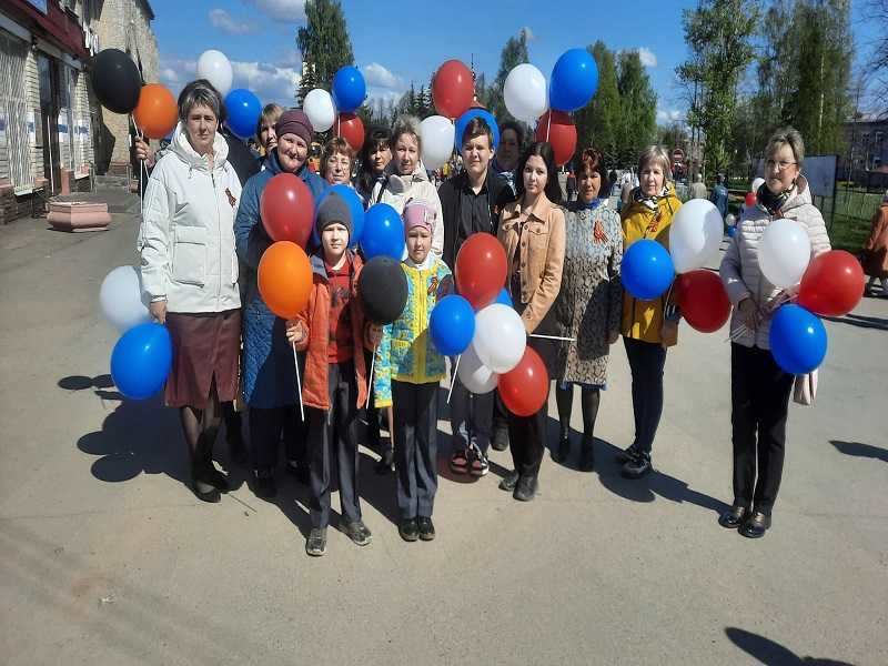 Участие сотрудников учреждения в митинге, посвященном 78 - годовщине Победы