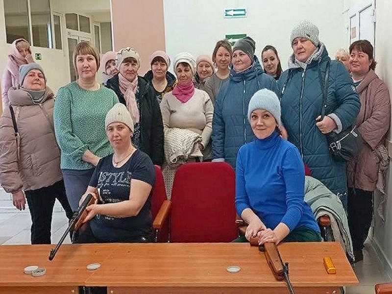 Соревнования по стрельбе из пневматической винтовки