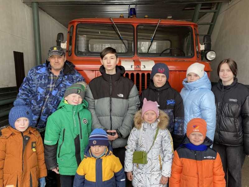 Экскурсия в пожарную часть