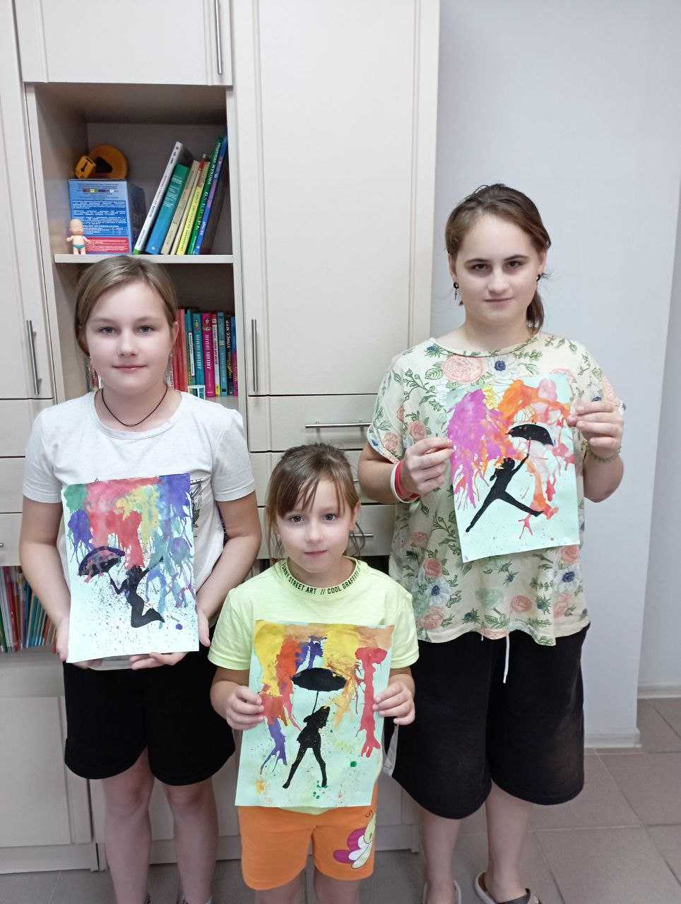 «Танцы под дождём»: волшебство детских рук 