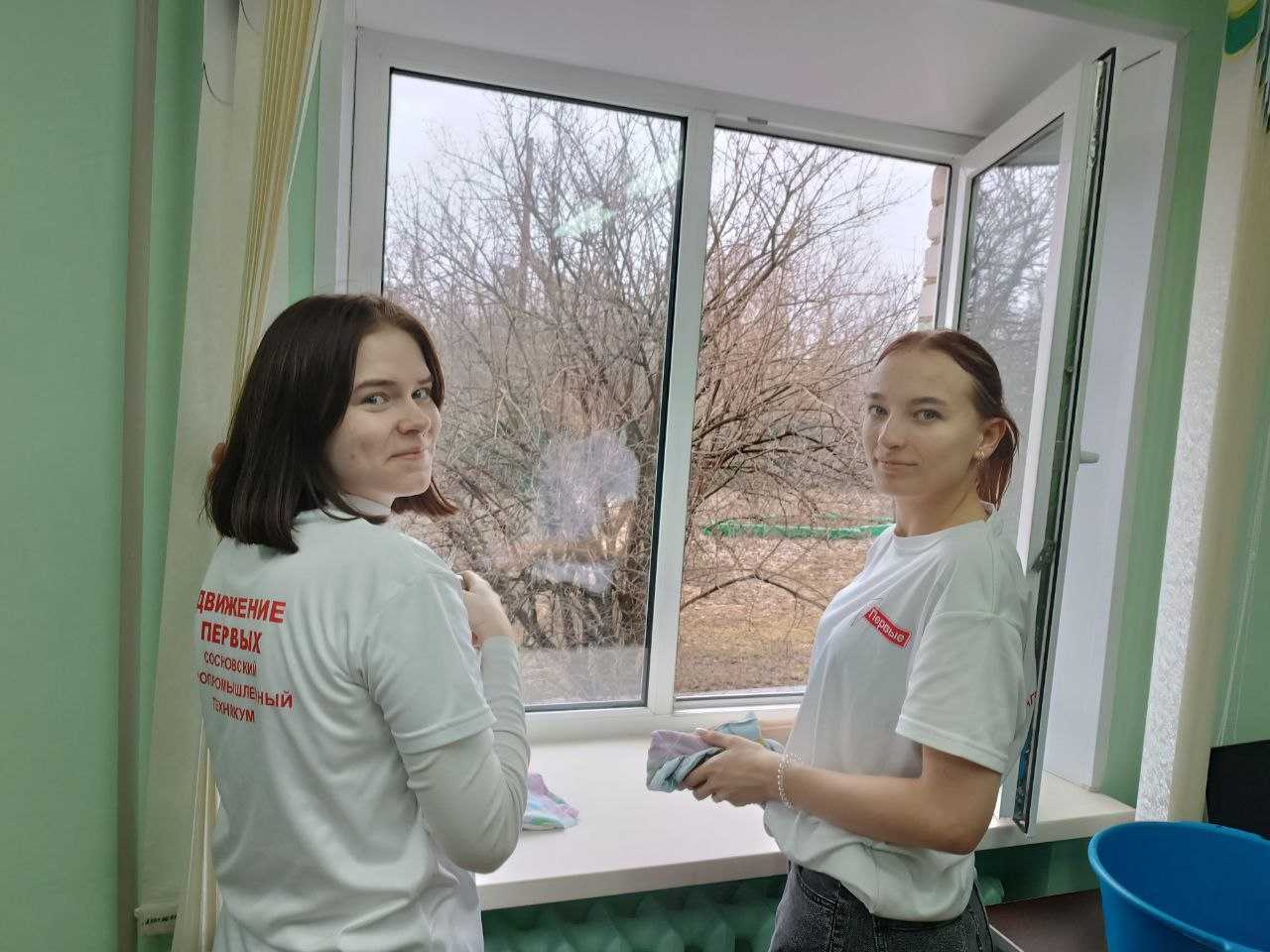 Волонтеры Сосновского агропромышленного техникума