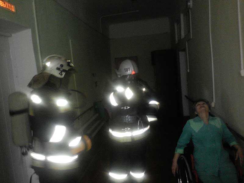 Учения по пожарной безопасности