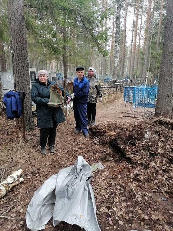 Общепоселковый субботник
