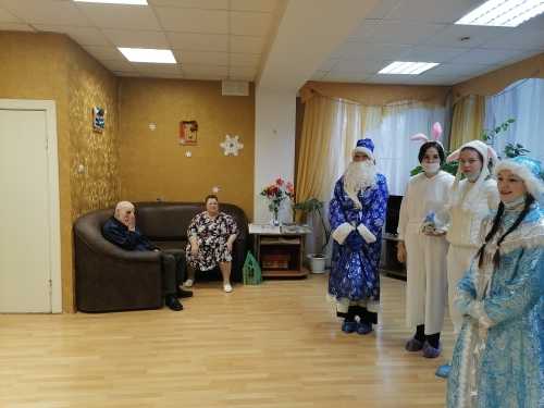 Поздравление от студентов колледжа
