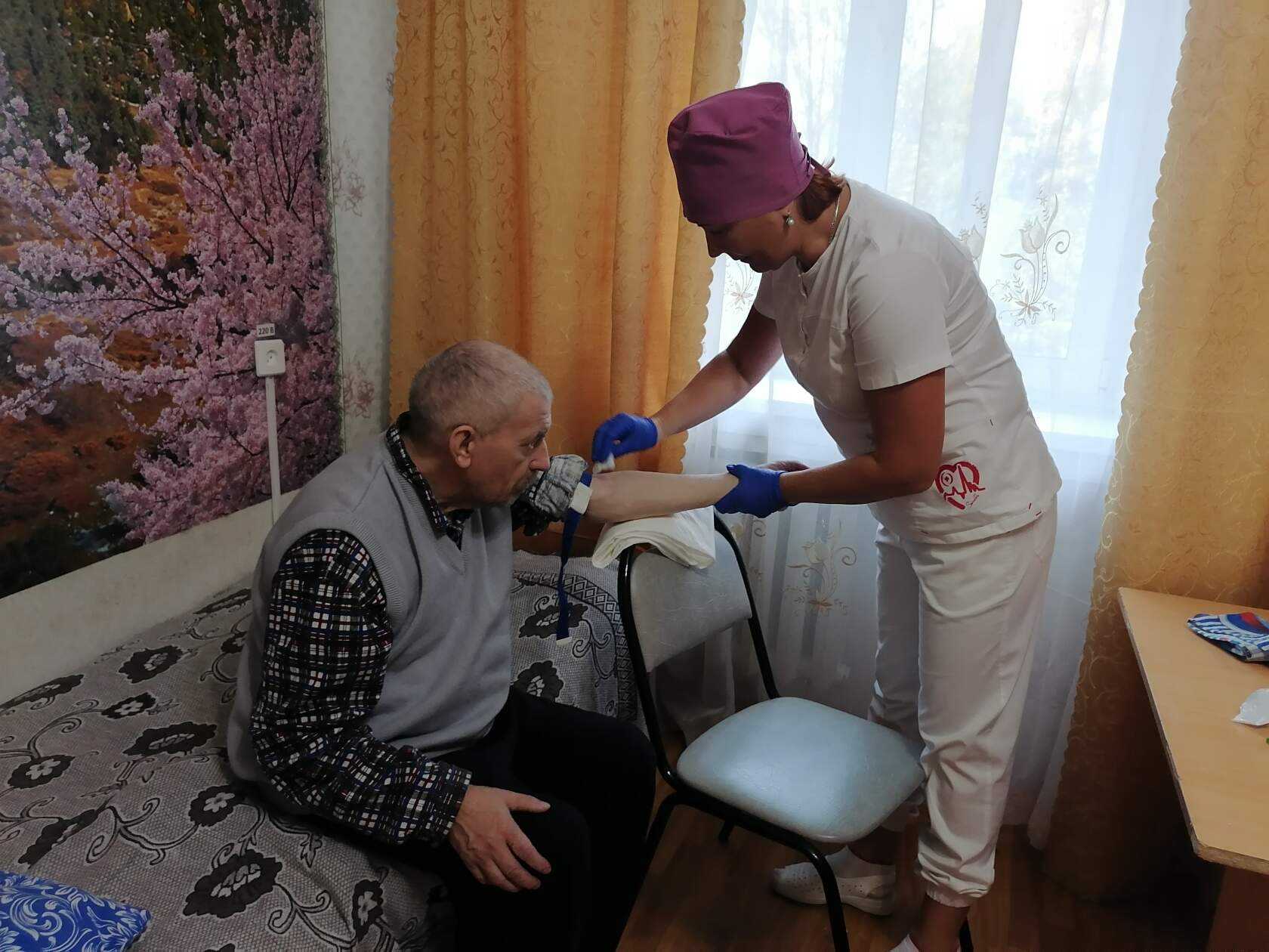 Диспансеризация получателей социальных услуг