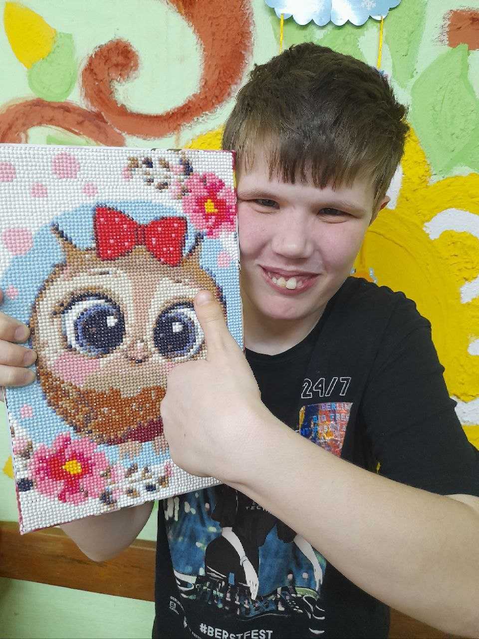 Алмазная мозаика.