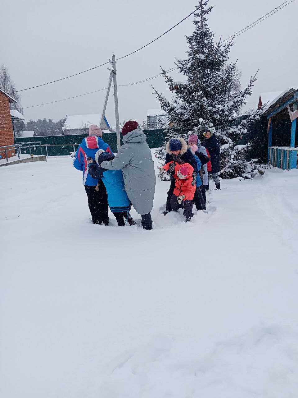 По зимним тропам.